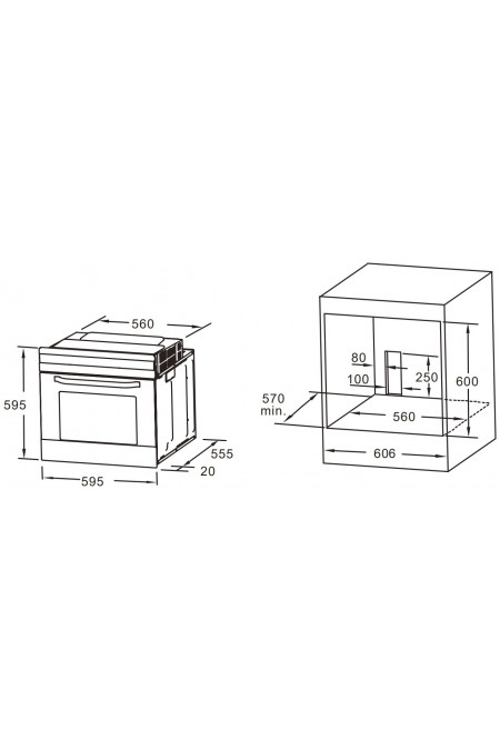 Электрический духовой шкаф Kuppersberg HM 628 (черный) 3