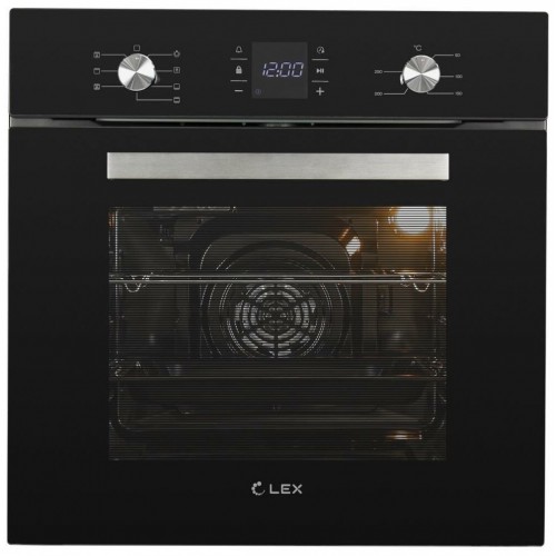 Электрический духовой шкаф LEX EDM 071 BL (черный) 