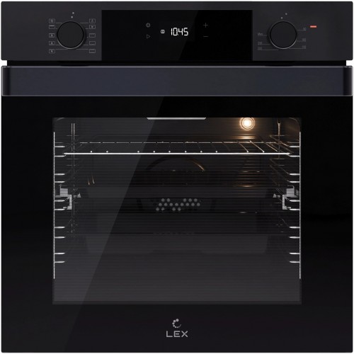 Электрический духовой шкаф Lex EDP 610 DX Wide Series (нержавеющая сталь/черный) 