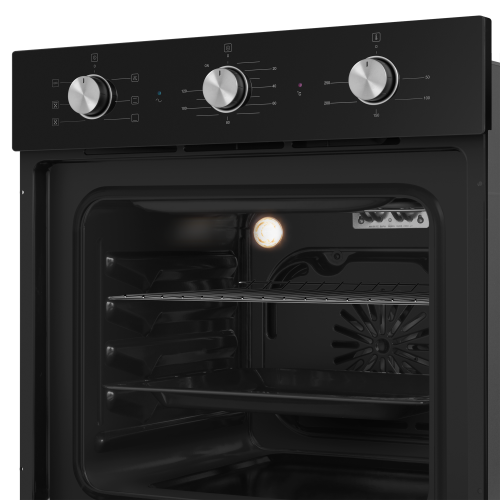 Электрический духовой шкаф MAUNFELD AEOF6060B (черный) 4