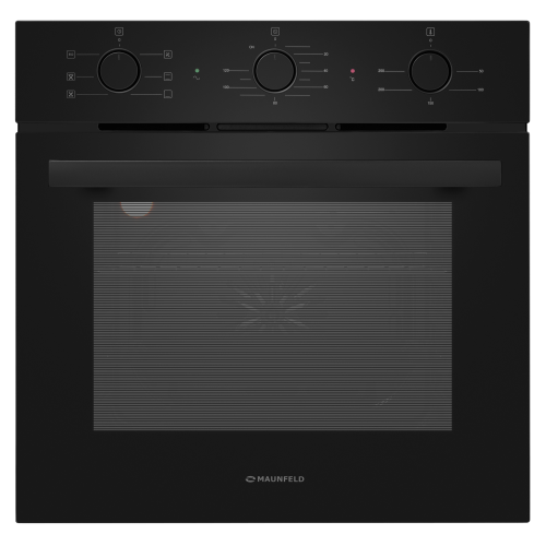 Электрический духовой шкаф MAUNFELD AEOF6060B2 (черный) 