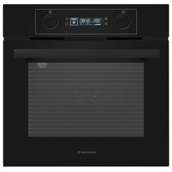 Электрический духовой шкаф MAUNFELD AEOH6062B2 (черный/черная фурнитура)