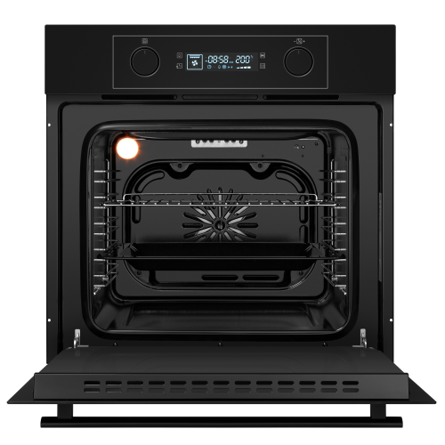 Электрический духовой шкаф MAUNFELD AEOH6062B2 (черный/черная фурнитура) 1
