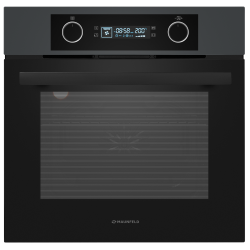Электрический духовой шкаф MAUNFELD AEOH6062G1 (черный) 