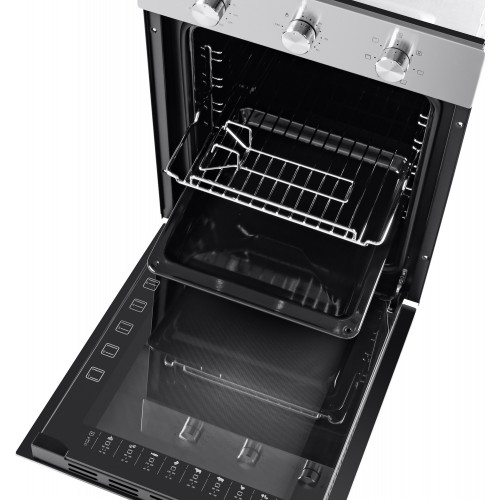 Электрический духовой шкаф MAUNFELD EOEC516S (серебристый) 6