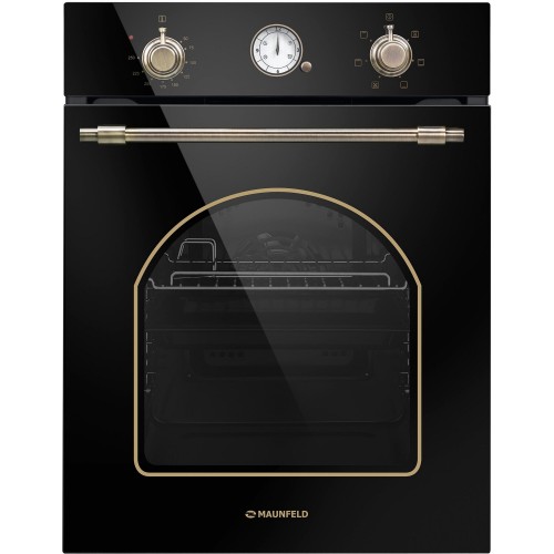 Электрический духовой шкаф MAUNFELD EOEF516RBG (черный) 