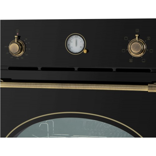 Электрический духовой шкаф MAUNFELD EOEFG.566RBG.RT (черный) 8