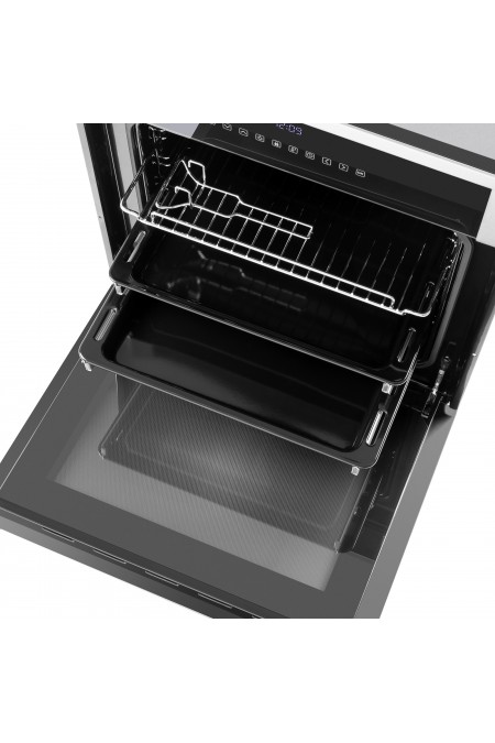 Электрический духовой шкаф MAUNFELD EOEH 5811S1 (серебристый) 3