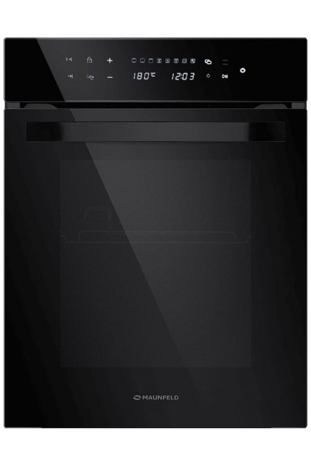 Электрический духовой шкаф Maunfeld EOEH5110B (черный) 