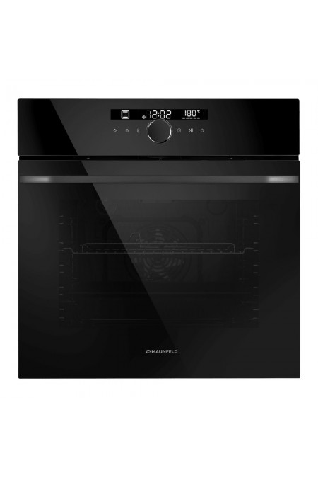 Электрический духовой шкаф Maunfeld EOEH7613B Glossy (черный) 