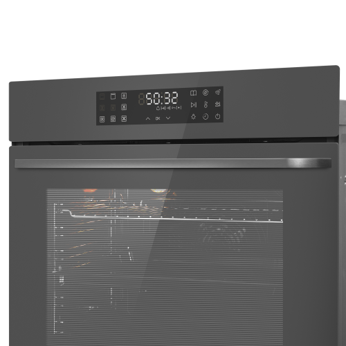 Электрический духовой шкаф MAUNFELD EOEH7614DGR (графитовый) 4
