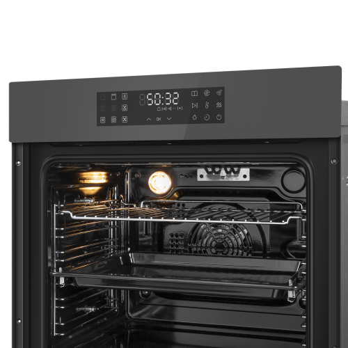 Электрический духовой шкаф MAUNFELD EOEH7614DGR (графитовый) 5