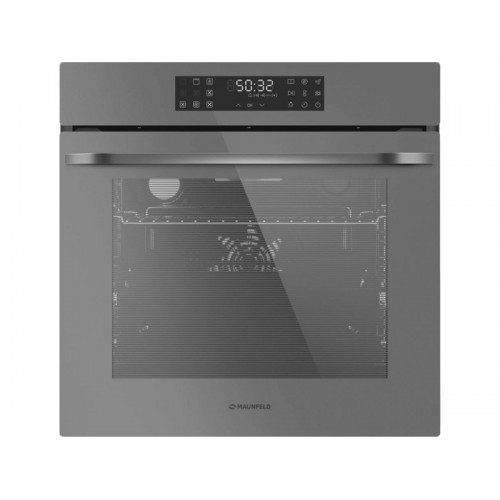 Электрический духовой шкаф MAUNFELD EOEH7614LGR (серый) 