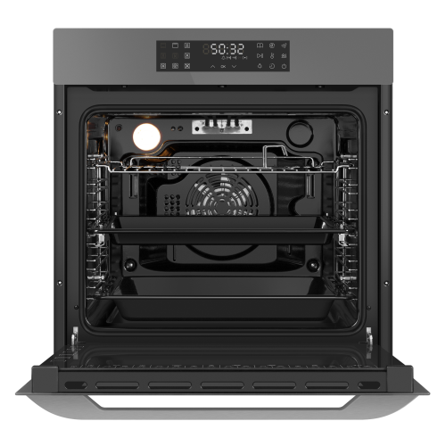 Электрический духовой шкаф MAUNFELD EOEH7614LGR (серый) 1