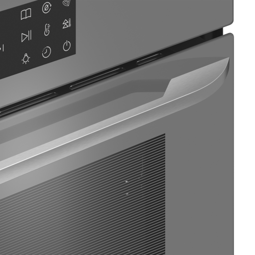 Электрический духовой шкаф MAUNFELD EOEH7614LGR (серый) 7