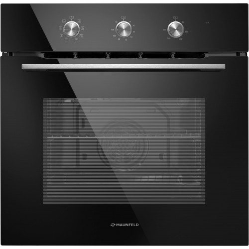 Электрический духовой шкаф MAUNFELD MEOC708PB (черный) 