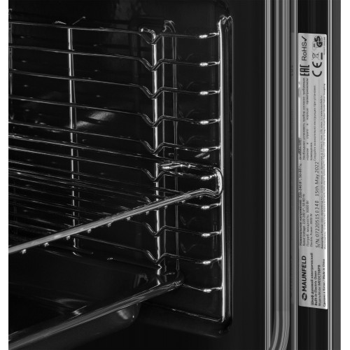 Электрический духовой шкаф MAUNFELD MEOC708PB (черный) 2