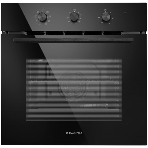 Электрический духовой шкаф Maunfeld MEOC708PB2 (черный) 
