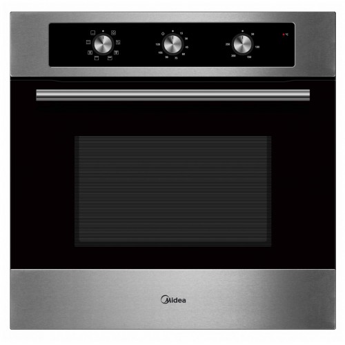 Электрический духовой шкаф Midea MO37001X (нержавеющая сталь/черный) 