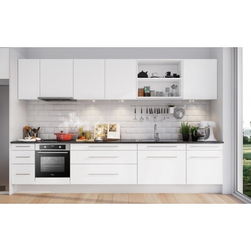 Электрический духовой шкаф Midea MO69103X (черный) 1