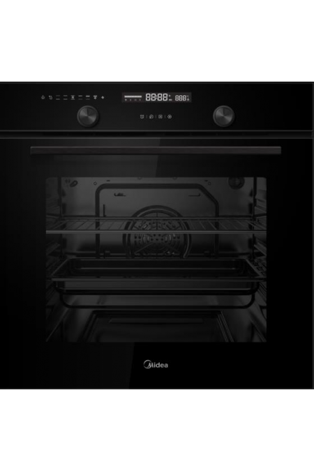 Электрический духовой шкаф Midea MO78107CGB (черный) 