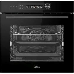 Электрический духовой шкаф Midea MO82107PBG-I (черный)