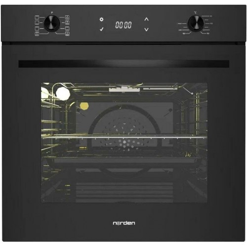 Электрический духовой шкаф NORDEN NRD 8000 BLG (черный) 