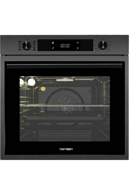 Электрический духовой шкаф NORDEN NRD 8000 MIX (темная нержавейка) 