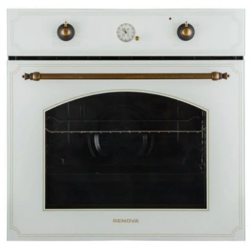 Электрический духовой шкаф Renova O90-6BGS4 (бежевый ретро) 