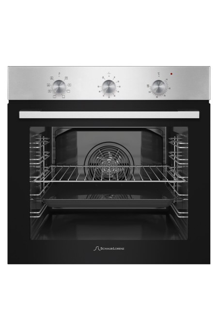 Электрический духовой шкаф Schaub Lorenz SLB EE6080 (черный/нержавеющая сталь) 
