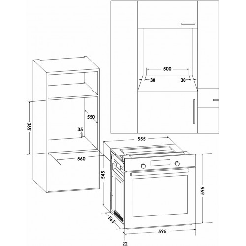 Электрический духовой шкаф Schaub Lorenz SLB EW6313 (белый) 8