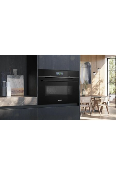 Электрический духовой шкаф Siemens CM724G1B1 (черный) 2