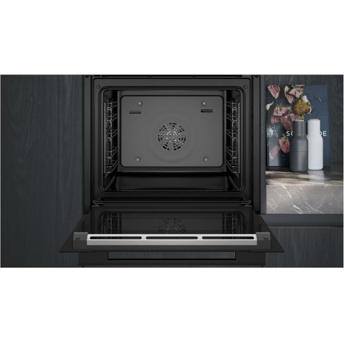 Электрический духовой шкаф Siemens HB734G1B1 (черный) 4