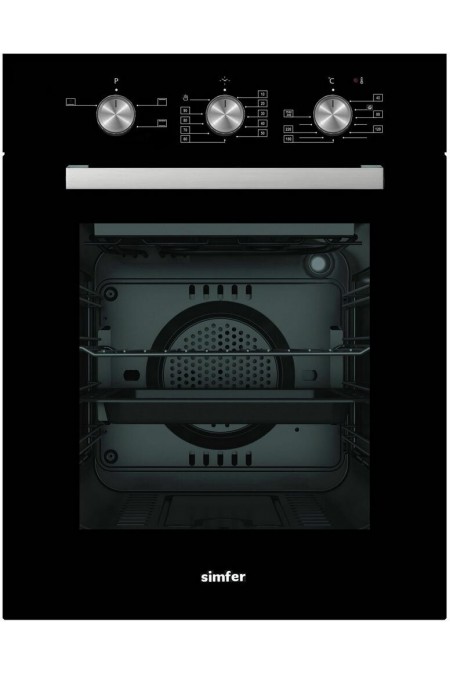 Электрический духовой шкаф Simfer B4EB14006 (черный) 