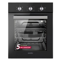 Электрический духовой шкаф SIMFER B4EB16016 (черный)