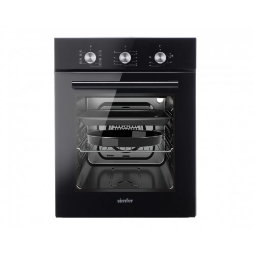 Электрический духовой шкаф Simfer B4EB19070 (черный) 