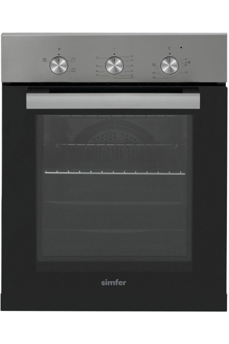 Электрический духовой шкаф SIMFER B4EM14016 (черный/нержавеющая сталь) 