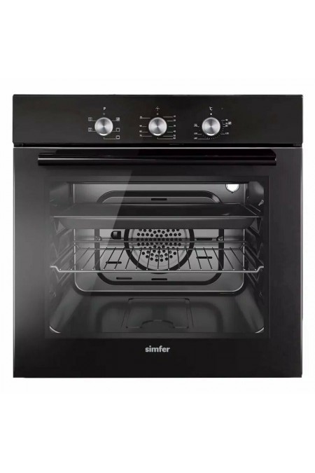 Электрический духовой шкаф Simfer B6EB16023 (черный) 