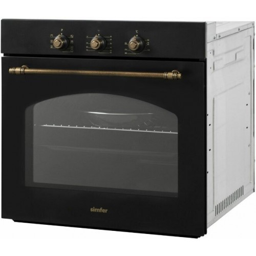 Электрический духовой шкаф Simfer B6EL18017 (черный) 