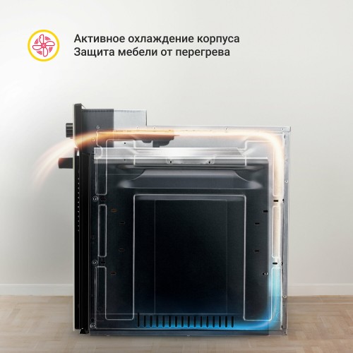 Электрический духовой шкаф Simfer B6EL18017 (черный) 4