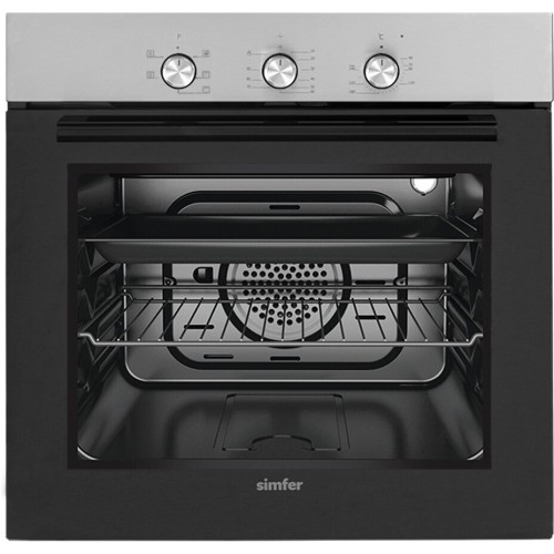 Электрический духовой шкаф Simfer B6EM16001 (серебристый) 3
