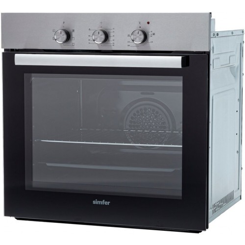 Электрический духовой шкаф Simfer B6EM16001 (серебристый) 4