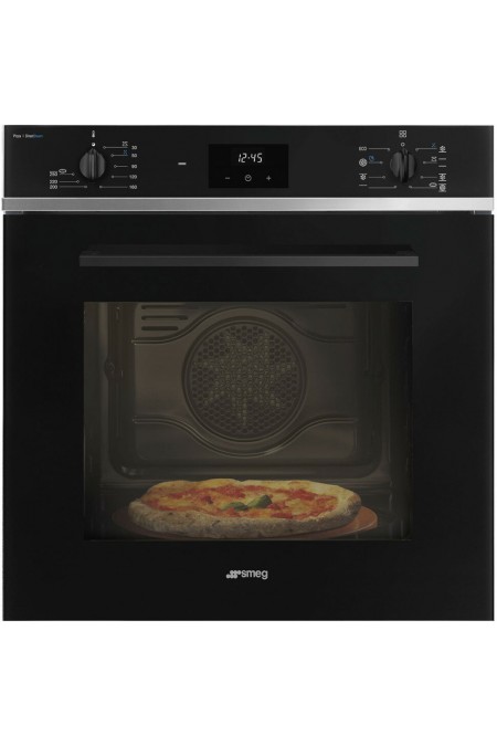 Электрический духовой шкаф SMEG SF6400S1PZB (черный) 