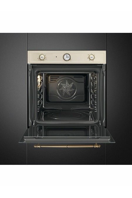 Электрический духовой шкаф Smeg SFP67C1TPO (бежевый) 2