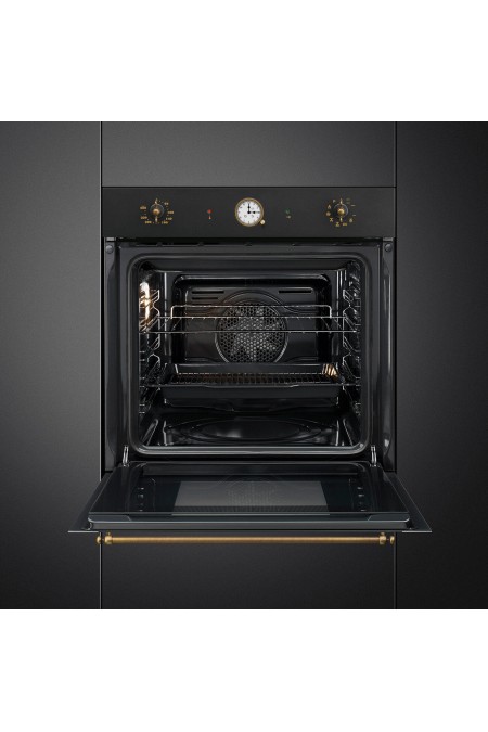 Электрический духовой шкаф Smeg SFP68C1TAO (черный) 1