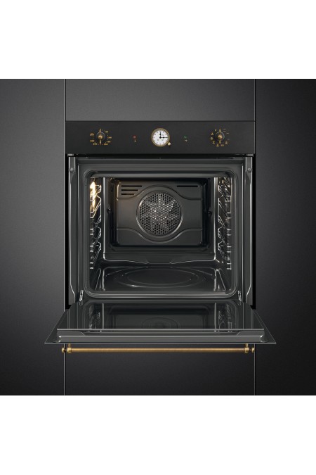 Электрический духовой шкаф Smeg SFP68C1TAO (черный) 2