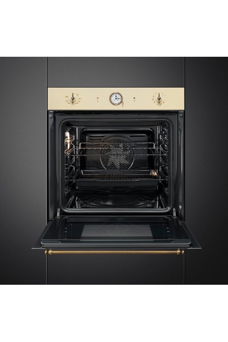 Электрический духовой шкаф Smeg SFP68C1TPO (бежевый) 1