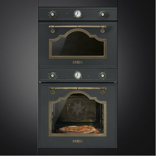 Электрический духовой шкаф Smeg SFP750AOPZ (черный) 1