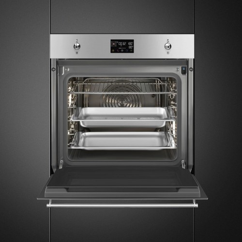 Электрический духовой шкаф Smeg SO4302S3X (серебристый) 9