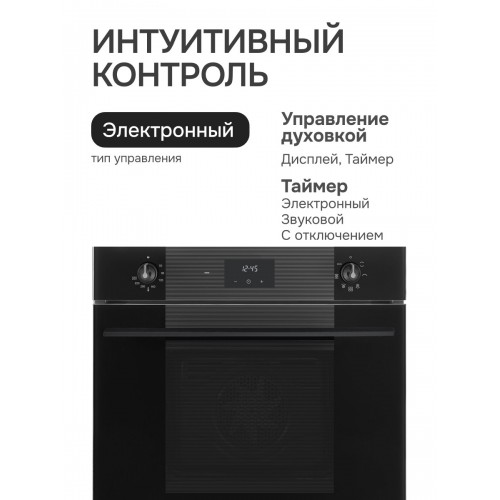 Электрический духовой шкаф Smeg SO6102S3PB3 (черный) 2